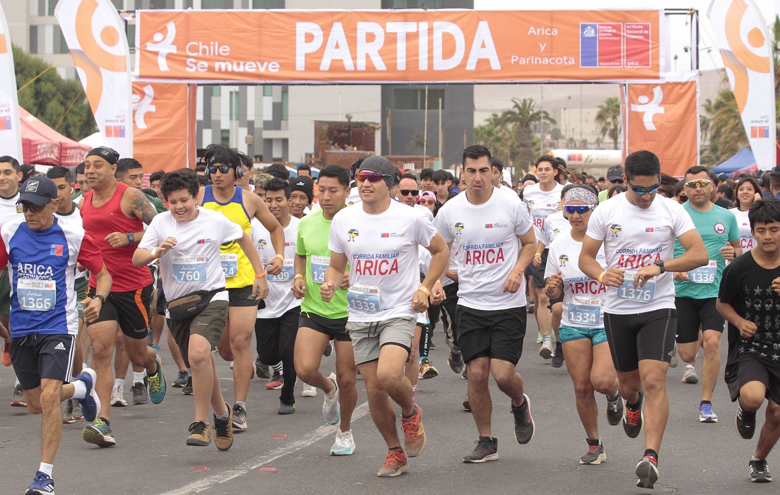 Un maratón de alegría y unión: El festival deportivo IND une a más de 2500 corazones en Arica