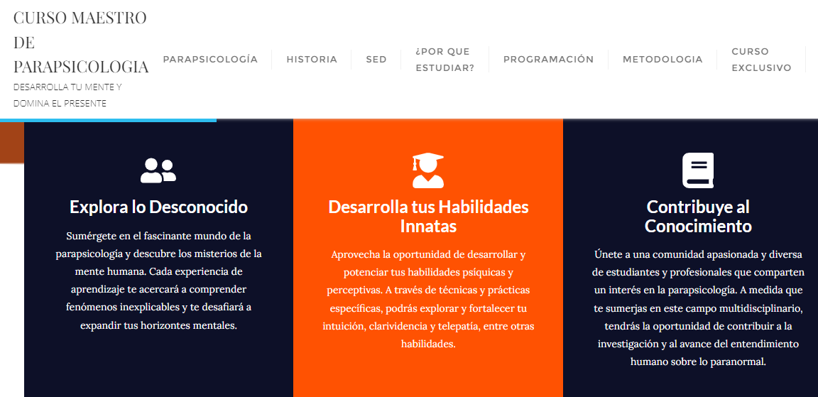 Descubre el Curso Maestro de Parapsicología en Chile con la Escuela El Santuario! Una oportunidad única para tu desarrollo personal