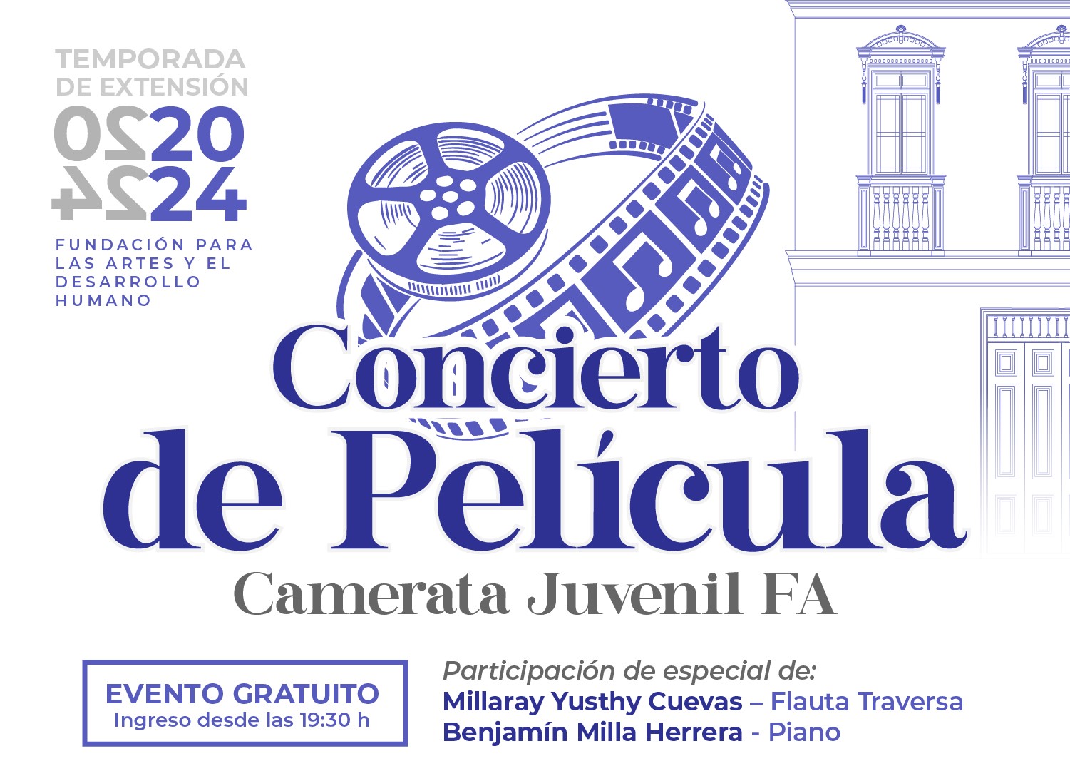 Camerata Juvenil Fa presenta “Concierto de Película”