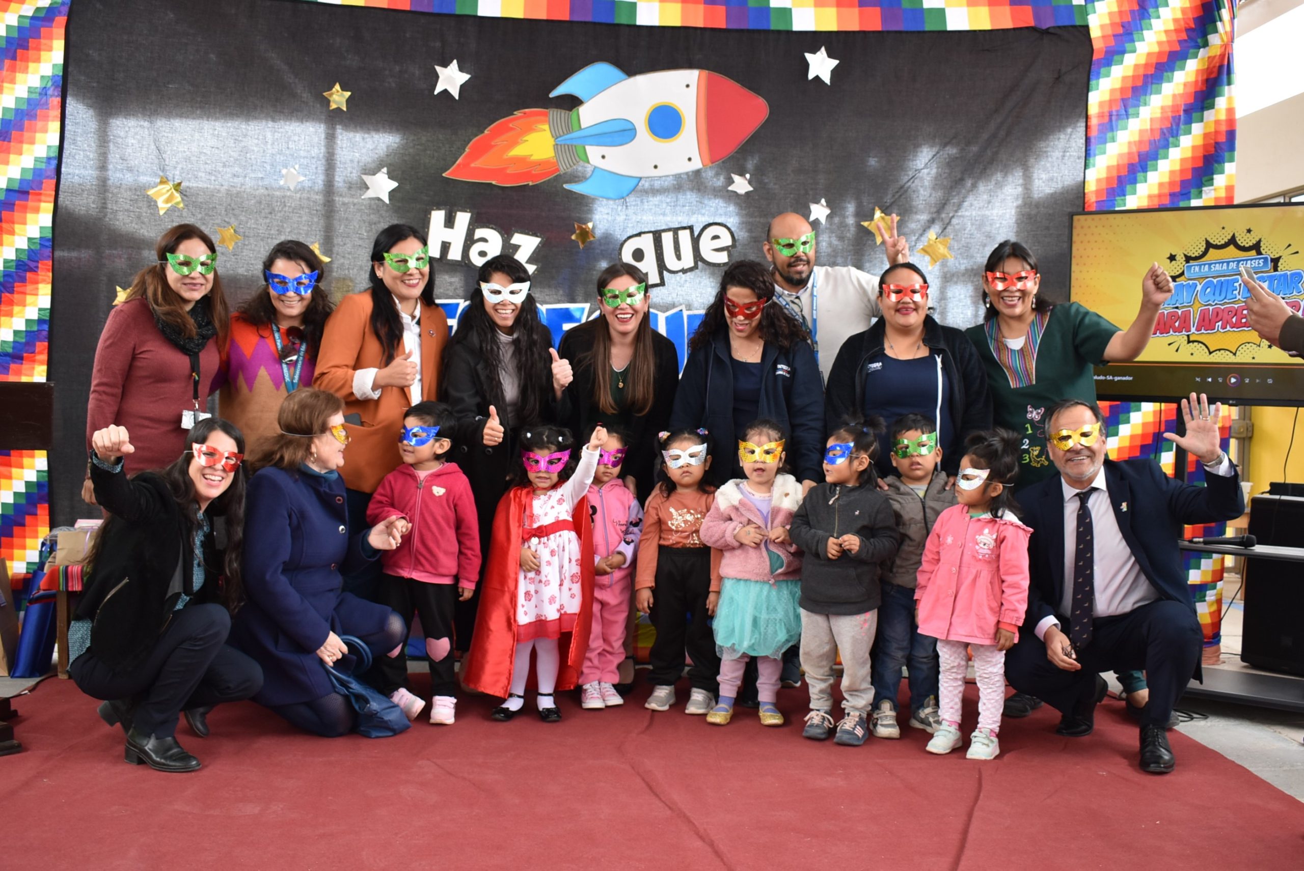 Realizan reconocimiento a alumna de jardín infantil que viajará a la NASA