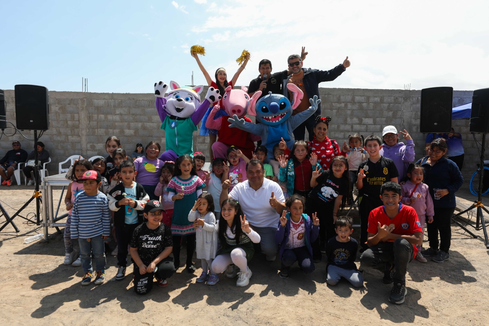 Cierre del mes de la Niñez en Villa Frontera: Diversión y alegría para los pequeños