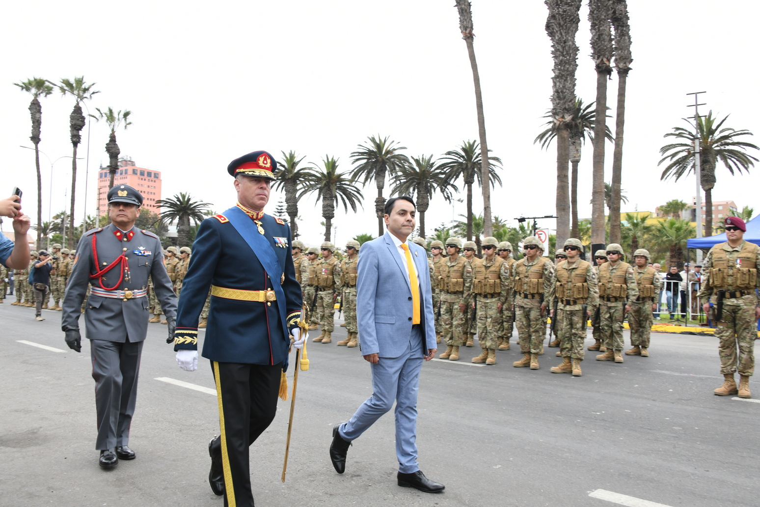 Patriotismo, poderío militar y mirada de futuro marcan la Parada 2024 en Arica
