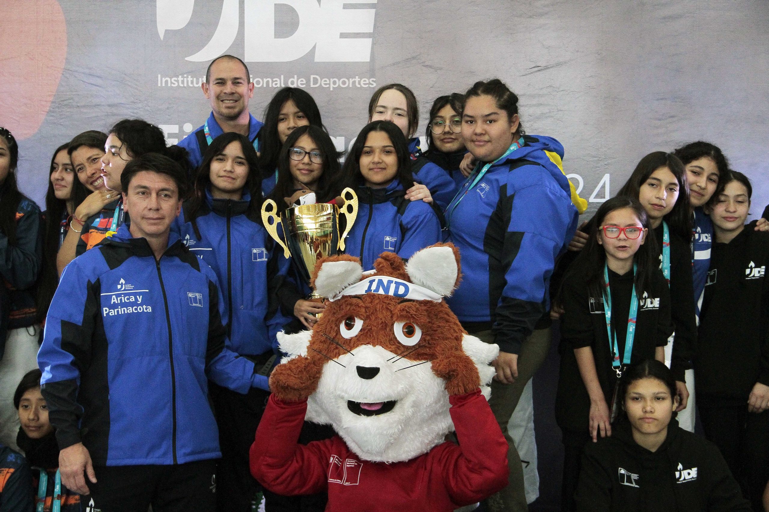 Nuevamente Arica y Parinacota campeón en el Judo femenino en el Nacional de los Juegos Deportivos Escolares