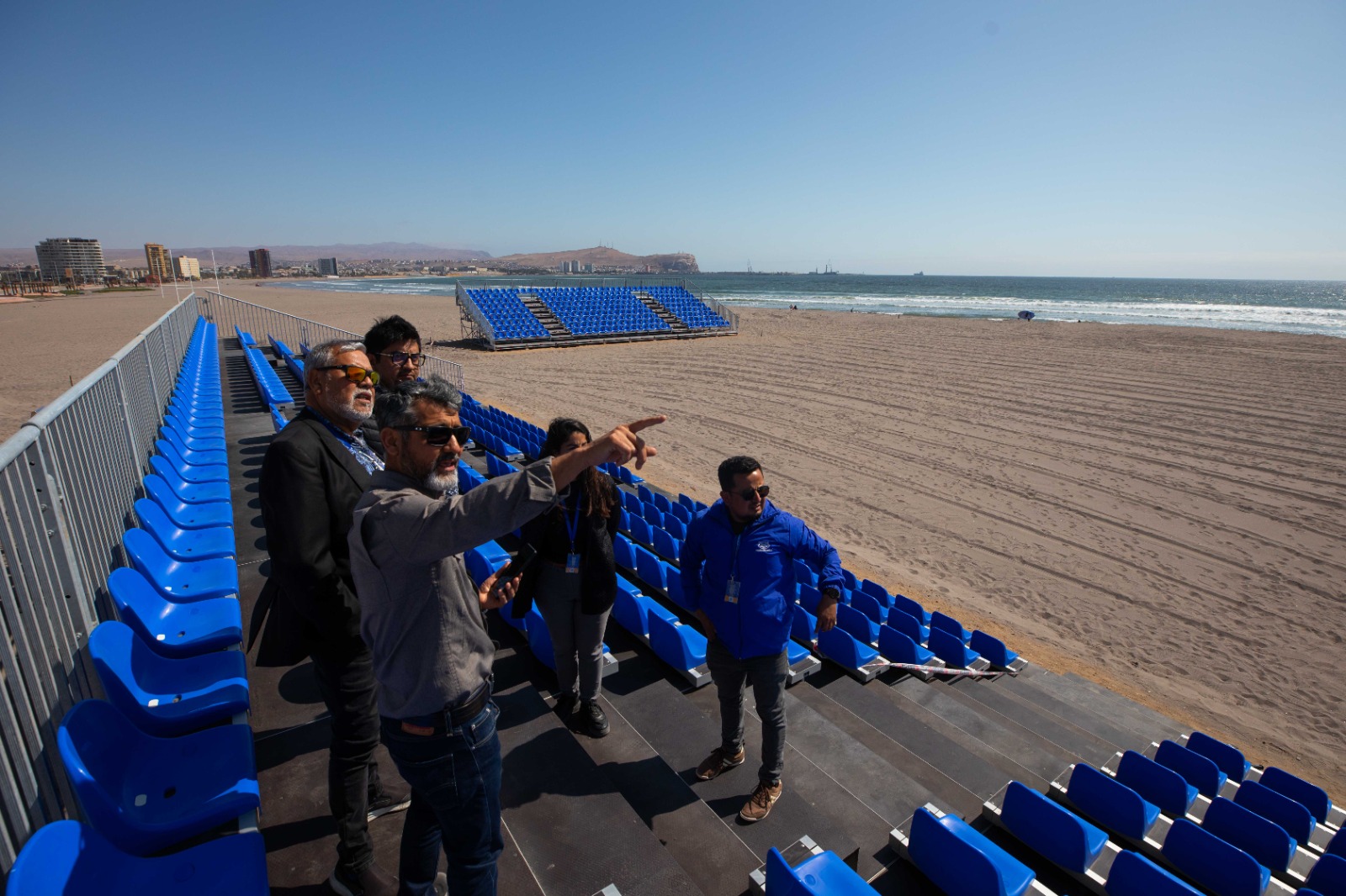 Armada realizó inspección al polideportivo «Arena las Machas»