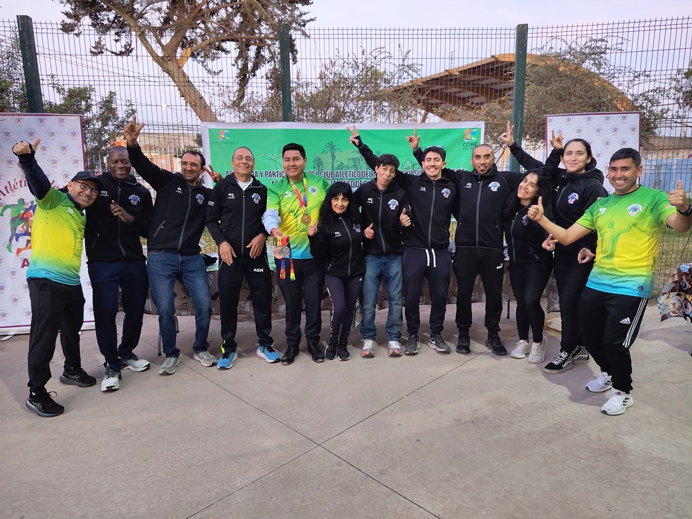 Club Atlético del Norte recibió apoyo para participar en sudamericano de atletismo máster