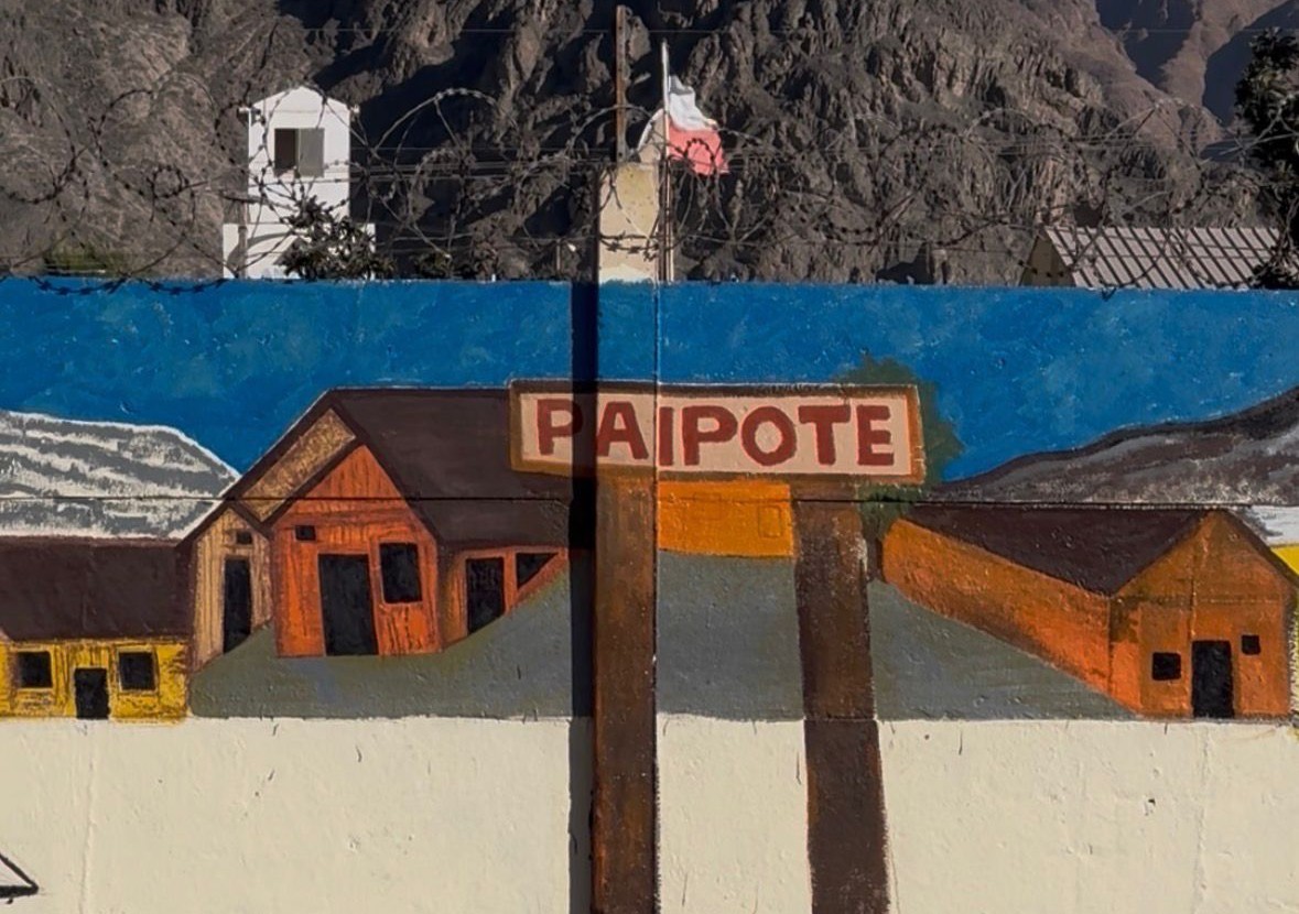 Junta de Vecinos y Vecinas Emporio Estación de Paipote creó mural que destaca la historia de su comunidad