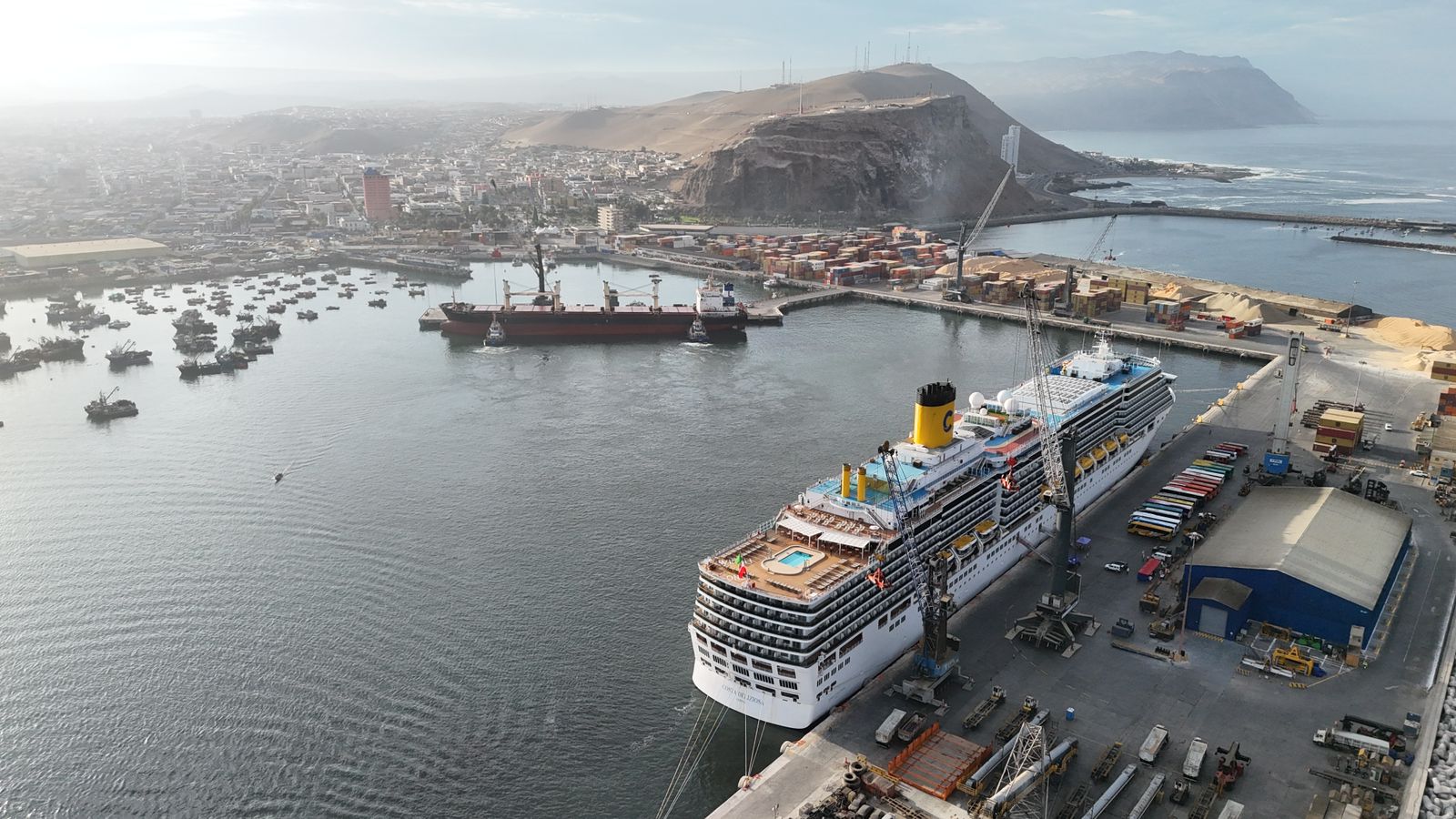 Primer crucero de la temporada estará durante dos días en Arica