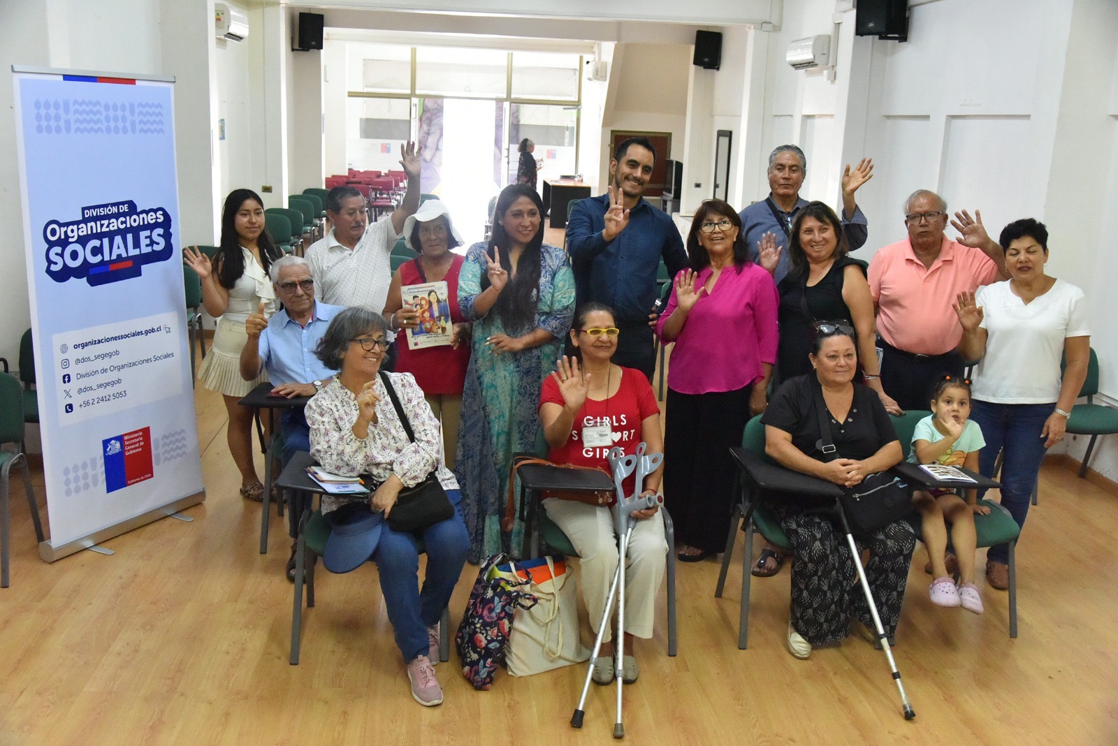 Actividades participativas fueron el sello de la visita a la región del director nacional de la DOS