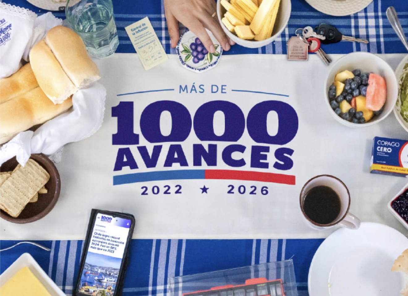 Gobierno lanzó campaña “Más de 1000 avances” para informar logros de su gestión