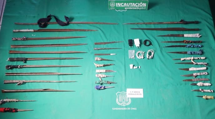 Nuevo operativo refuerza la seguridad en unidades penales de Arica