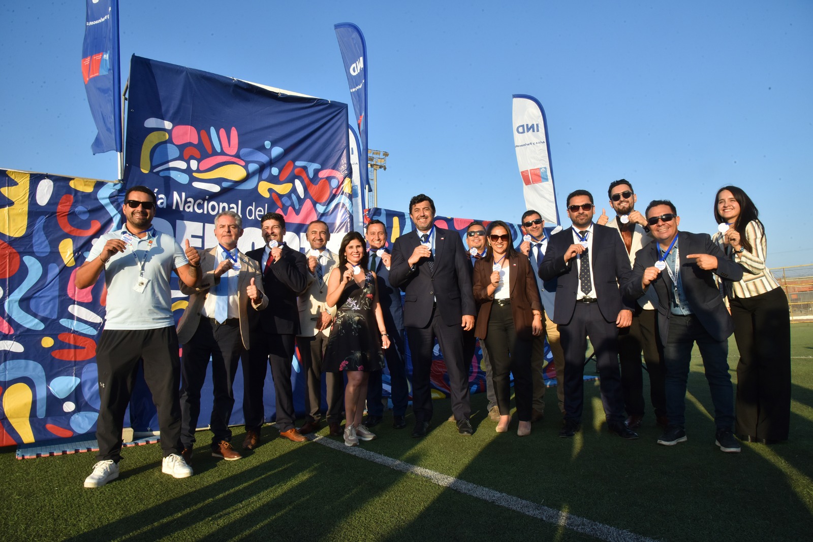 Todo listo para celebrar el Día del Deporte 2026