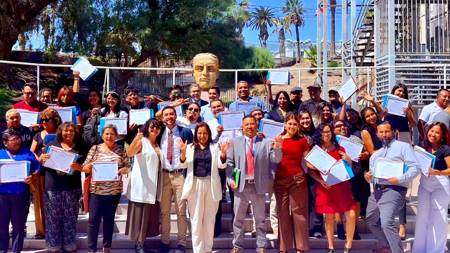Gastronomía y construcción se fortalecen en la región con 60 nuevos graduados de Becas Laborales SENCE