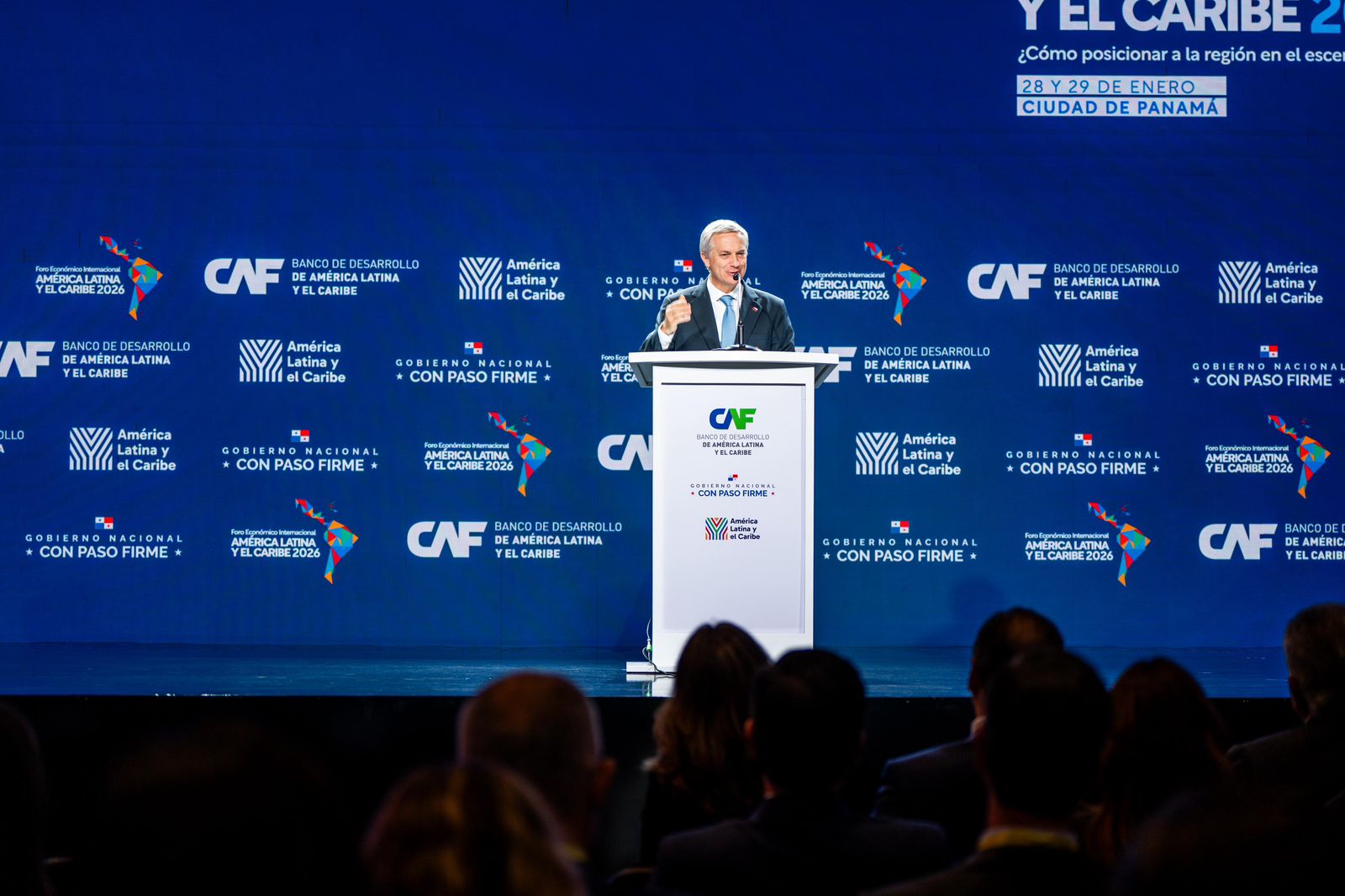 José Antonio Kast en Foro CAF de Panamá: “Sin seguridad la democracia es una ficción”