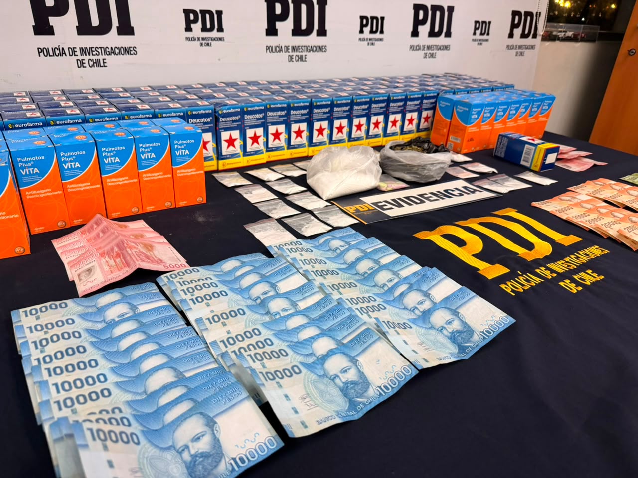 Del delito al mundo digital: PDI desarticula red de tráfico de drogas que operaba a través de redes sociales
