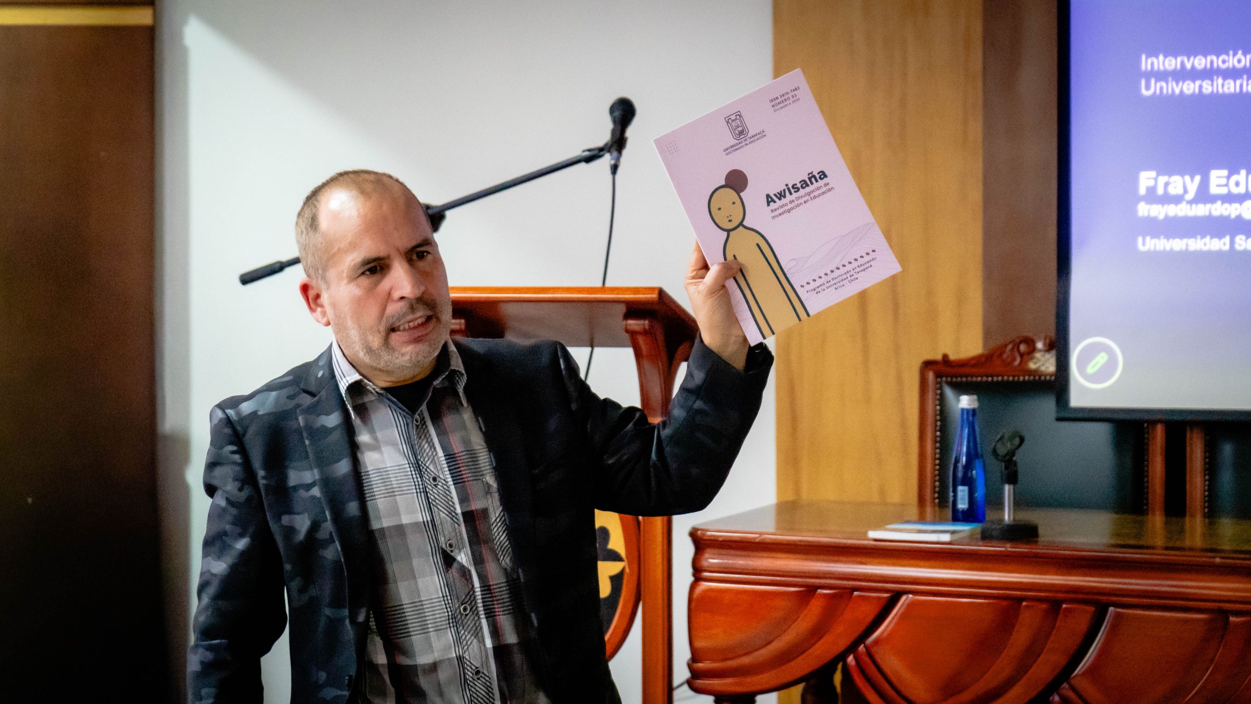 Académico chileno inauguró cátedra internacional sobre Gobernanza Universitaria en la Universidad Santo Tomás de Colombia