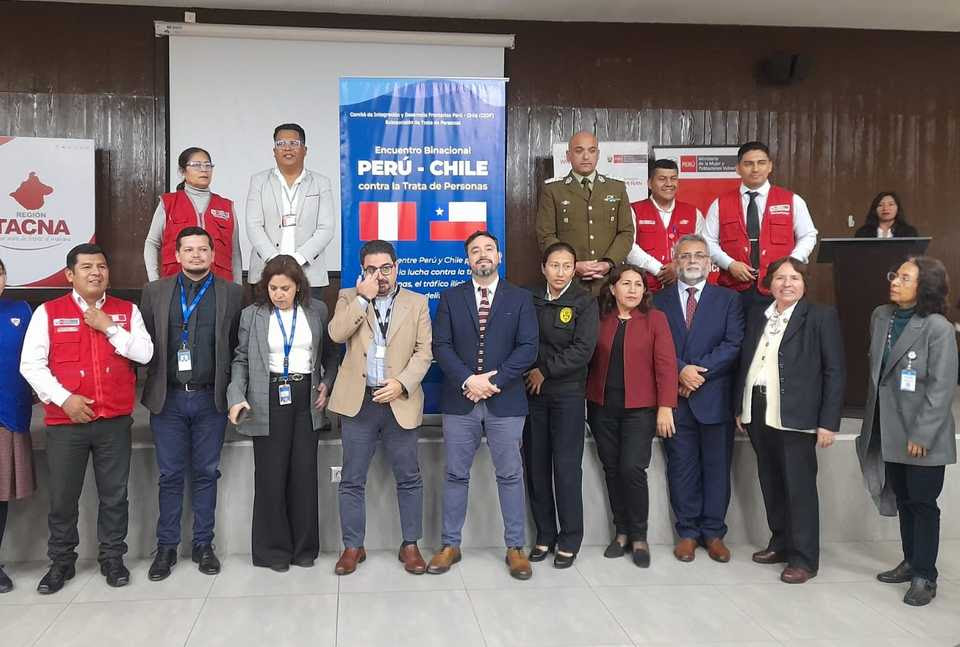 Jefe de INDH de Arica y Parinacota participó en instancia binacional que analizó cómo prevenir nuevas formas de trata de personas especialmente de mujeres