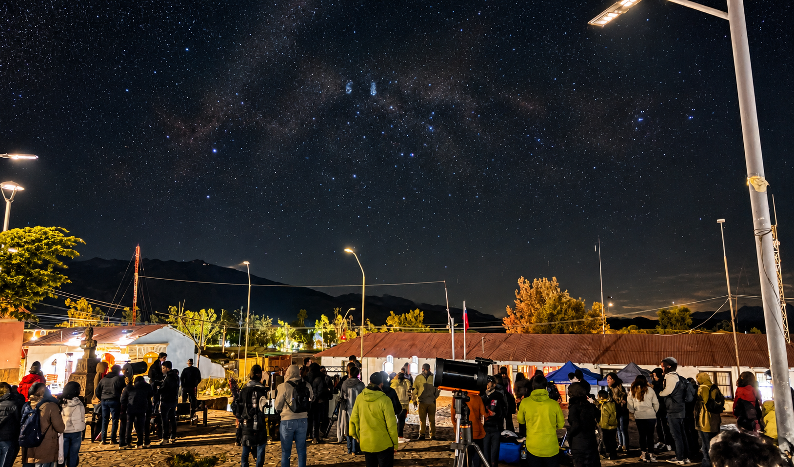 Comunidad de Putre observó el universo junto a científicos y estudiantes de la UTarapacá